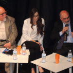 Da sx a dx, il Dott. Aldo Billone, la psicologa Teresa Ferraro e il Dott. Giuseppe Sapienza.
